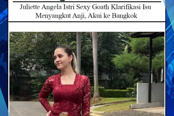 Juliette Angela Istri Sexy Goath Klarifikasi Isu Menyangkut Anji, Akui ke Bangkok buat Urusan Profesional