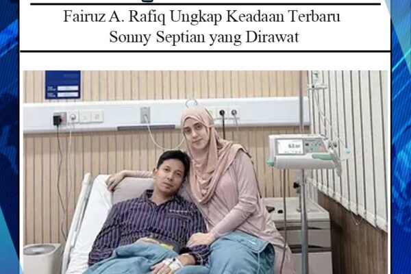Fairuz A. Rafiq Ungkap Kondisi Terkini Sonny Septian yang Dirawat Usai Diduga Keracunan Makanan
